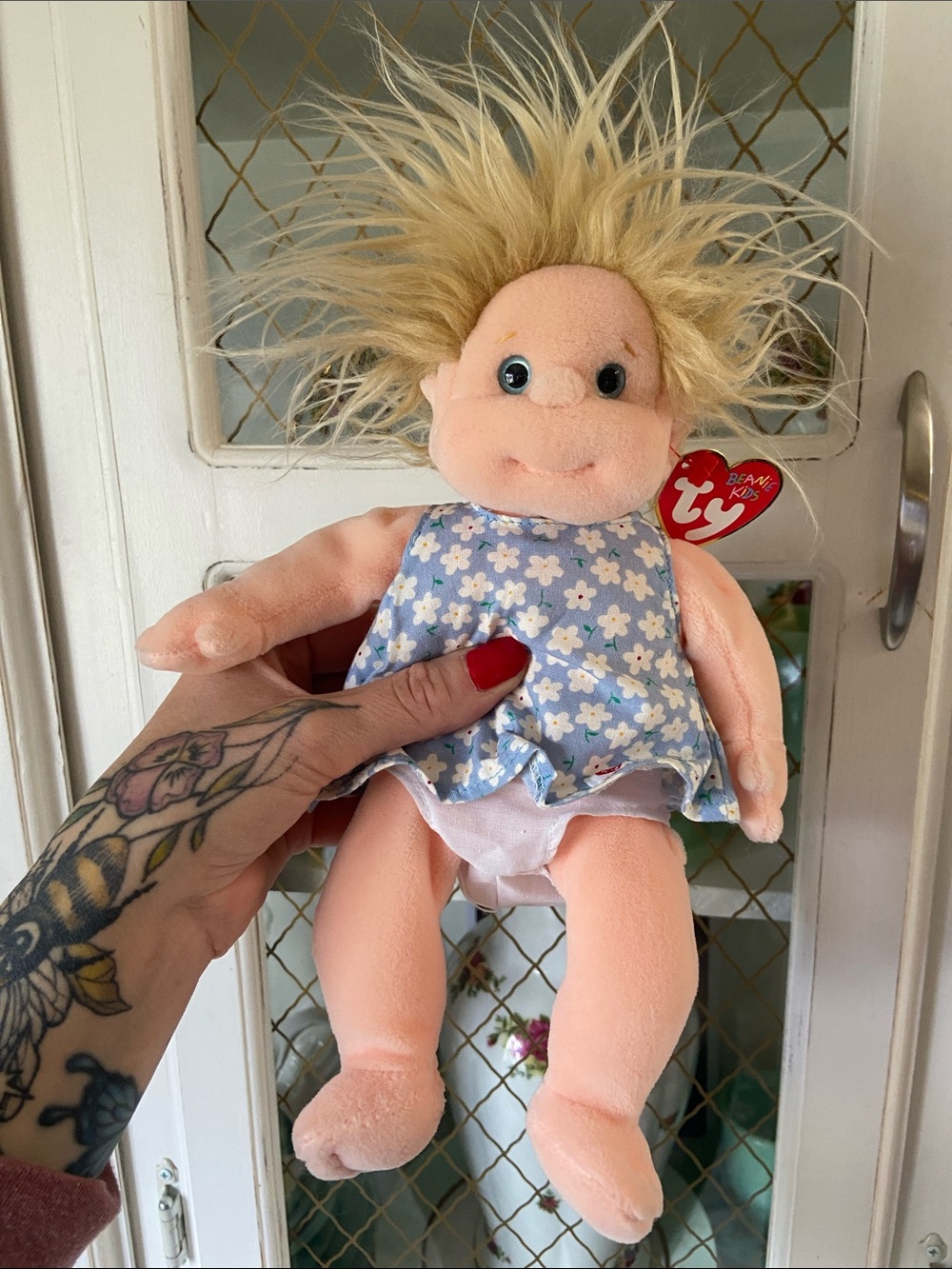 TY Beanie Kids Collection “Angel” Kids Cute 1999 Stuffy Beanie Babies Doll Toy